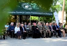 Uroczysta narada olsztyńskich leśników w Wilczym Szańcu